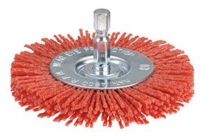 BORDO WHEEL NYLON GRIT 7 5MM - 1/4 SHANK